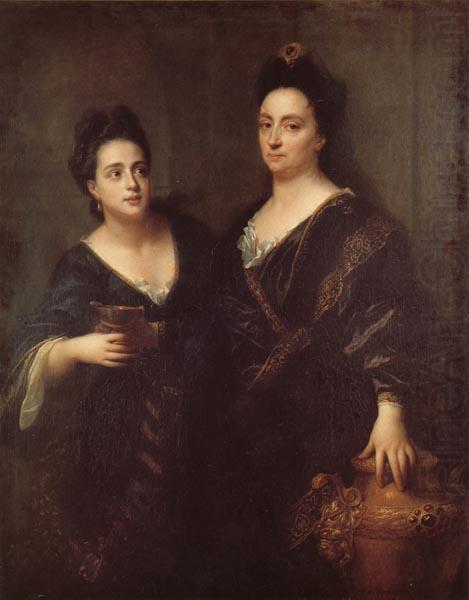 Two Actresses, Jean-Baptiste Santerre